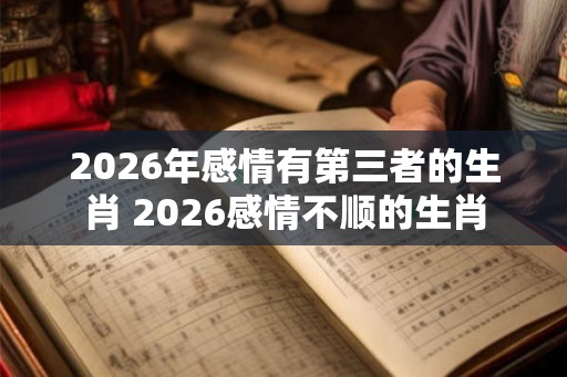 2026年感情有第三者的生肖 2026感情不顺的生肖