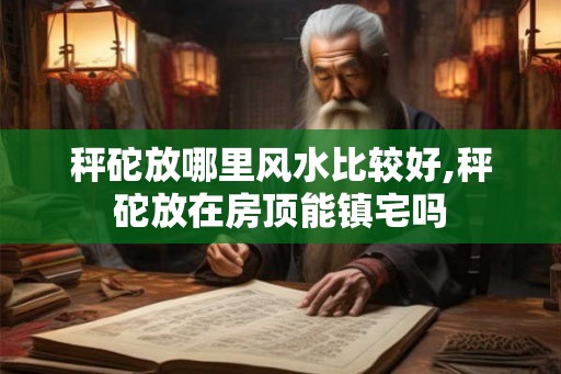秤砣放哪里风水比较好,秤砣放在房顶能镇宅吗