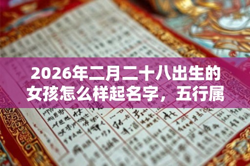 2026年二月二十八出生的女孩怎么样起名字，五行属什么