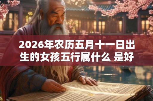2026年农历五月十一日出生的女孩五行属什么 是好命人吗