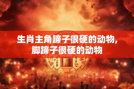 生肖主角蹄子很硬的动物,脚蹄子很硬的动物