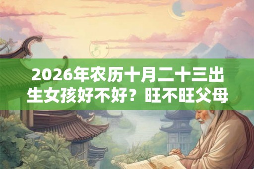 2026年农历十月二十三出生女孩好不好？旺不旺父母？