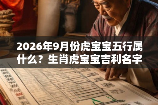 2026年9月份虎宝宝五行属什么？生肖虎宝宝吉利名字
