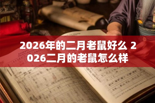 2026年的二月老鼠好么 2026二月的老鼠怎么样