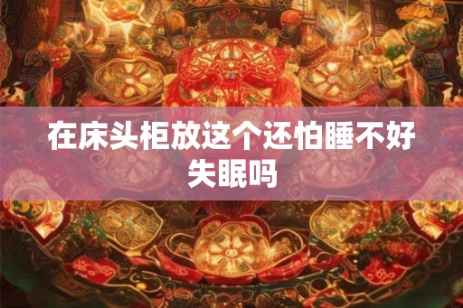在床头柜放这个还怕睡不好失眠吗