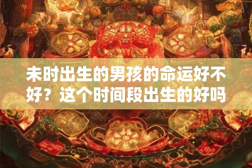 未时出生的男孩的命运好不好？这个时间段出生的好吗？