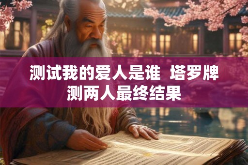 测试我的爱人是谁  塔罗牌测两人最终结果