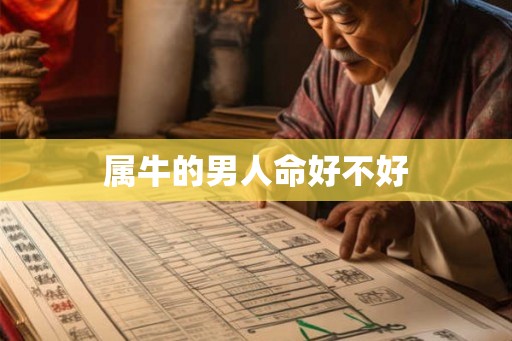 属牛的男人命好不好 属牛的男人命好不好