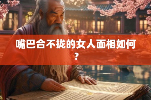 嘴巴合不拢的女人面相如何？