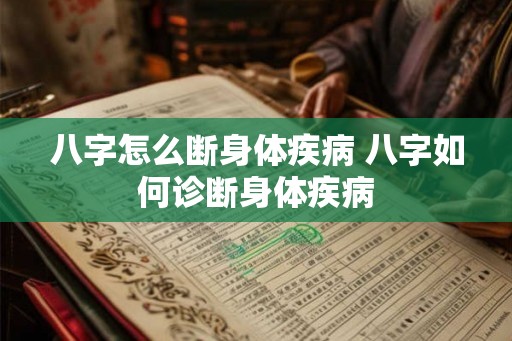 八字怎么断身体疾病 八字如何诊断身体疾病