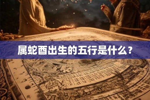 属蛇酉出生的五行是什么? 属蛇酉出生的五行是什么?