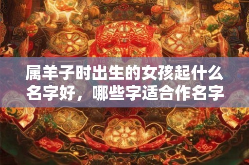 属羊子时出生的女孩起什么名字好,哪些字适合作名字 属羊子时出生的女孩起什么名字好,哪些字适合作名字