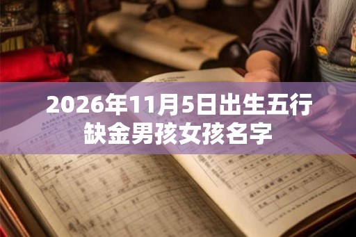 2026年11月5日出生五行缺金男孩女孩名字