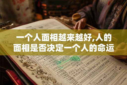 一个人面相越来越好,人的面相是否决定一个人的命运？