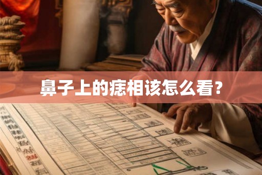 鼻子上的痣相该怎么看? 鼻子上的痣相该怎么看?
