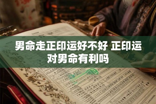 男命走正印运好不好 正印运对男命有利吗