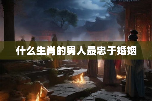 什么生肖的男人最忠于婚姻