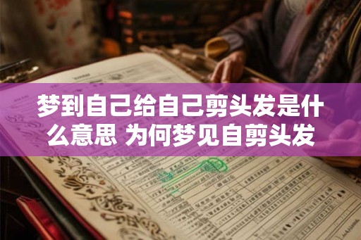 梦到自己给自己剪头发是什么意思 为何梦见自剪头发 梦到自己给自己剪头发是什么意思 为何梦见自剪头发