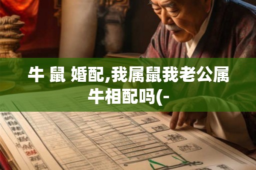 牛 鼠 婚配,我属鼠我老公属牛相配吗(-