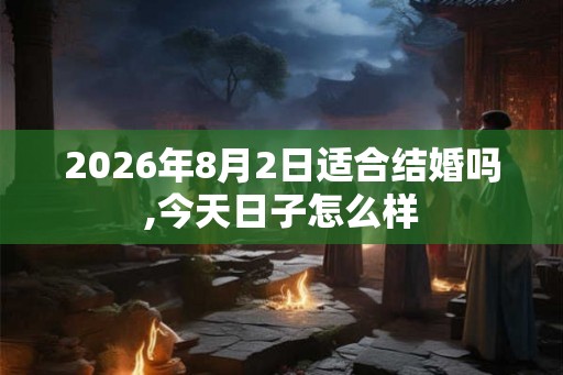 2026年8月2日适合结婚吗,今天日子怎么样