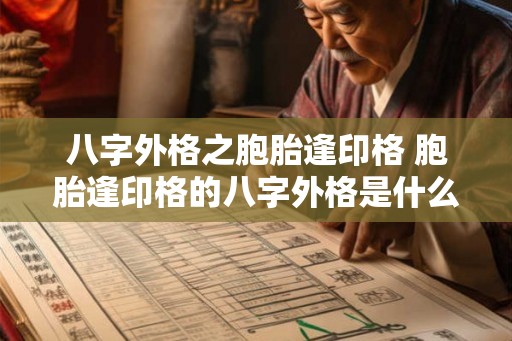 八字外格之胞胎逢印格 胞胎逢印格的八字外格是什么