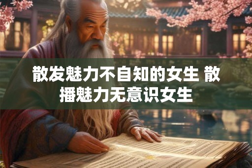 散发魅力不自知的女生 散播魅力无意识女生 散发魅力不自知的女生 散播魅力无意识女生