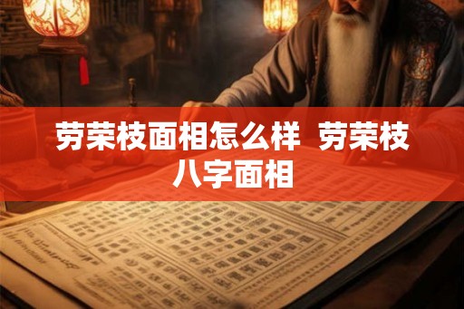 劳荣枝面相怎么样  劳荣枝八字面相
