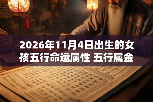 2026年11月4日出生的女孩五行命运属性 五行属金一生好运