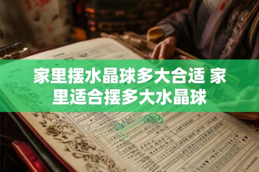 家里摆水晶球多大合适 家里适合摆多大水晶球