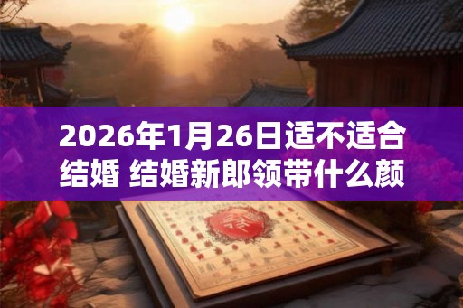 2026年1月26日适不适合结婚 结婚新郎领带什么颜色