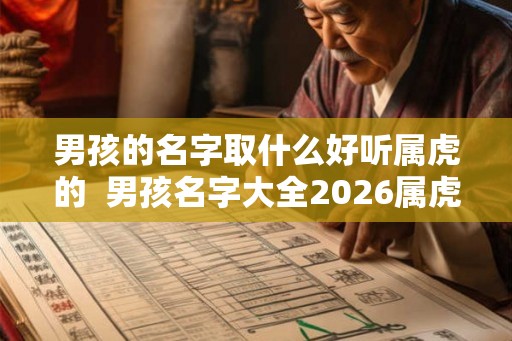 男孩的名字取什么好听属虎的 男孩名字大全2026属虎 男孩的名字取什么好听属虎的 男孩名字大全2026属虎