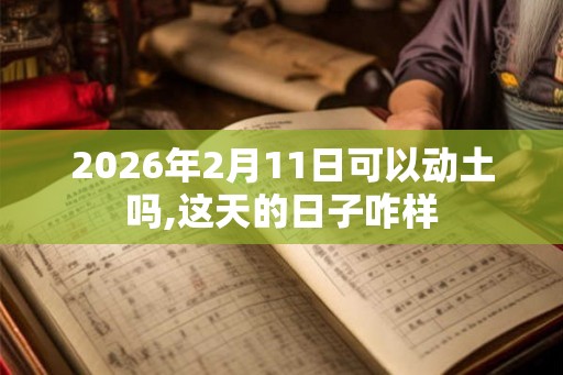 2026年2月11日可以动土吗,这天的日子咋样