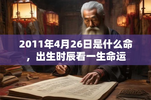 2011年4月26日是什么命,出生时辰看一生命运 2011年4月26日是什么命,出生时辰看一生命运