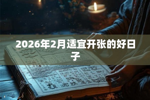2026年2月适宜开张的好日子
