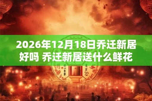 2026年12月18日乔迁新居好吗 乔迁新居送什么鲜花
