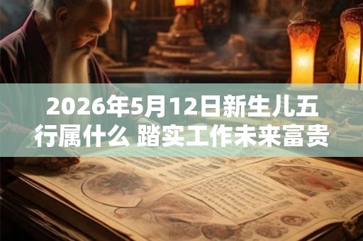 2026年5月12日新生儿五行属什么 踏实工作未来富贵