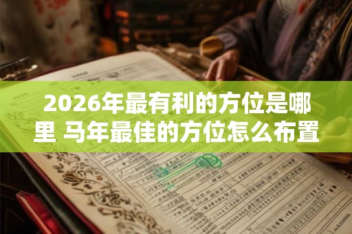 2026年最有利的方位是哪里 马年最佳的方位怎么布置