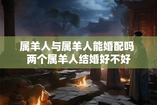 属羊人与属羊人能婚配吗 两个属羊人结婚好不好