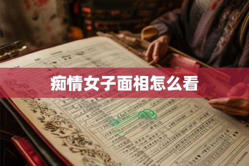痴情女子面相怎么看