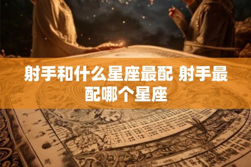 射手和什么星座最配 射手最配哪个星座