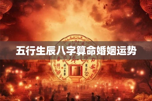 五行生辰八字算命婚姻运势