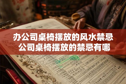 办公司桌椅摆放的风水禁忌 公司桌椅摆放的禁忌有哪些 办公司桌椅摆放的风水禁忌 公司桌椅摆放的禁忌有哪些