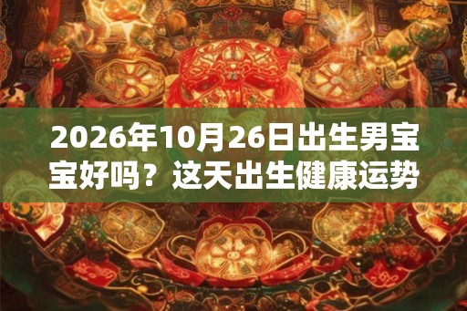 2026年10月26日出生男宝宝好吗？这天出生健康运势怎么样？