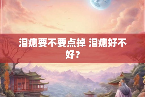 泪痣要不要点掉 泪痣好不好? 泪痣要不要点掉 泪痣好不好?