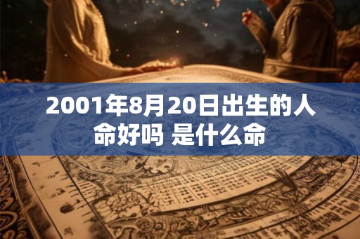 2001年8月20日出生的人命好吗 是什么命