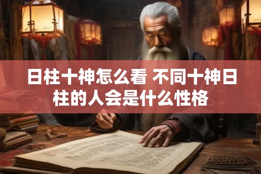 日柱十神怎么看 不同十神日柱的人会是什么性格