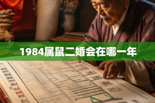 1984属鼠二婚会在哪一年