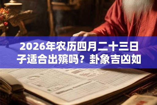 2026年农历四月二十三日子适合出殡吗？卦象吉凶如何？