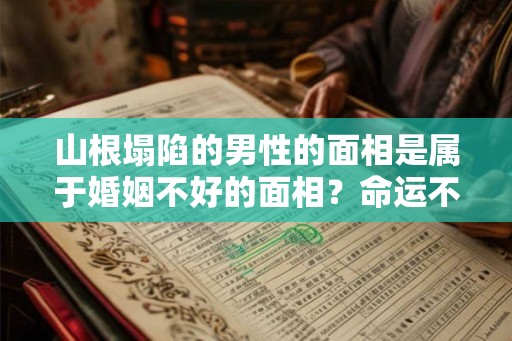 山根塌陷的男性的面相是属于婚姻不好的面相?命运不好? 山根塌陷的男性的面相是属于婚姻不好的面相?命运不好?