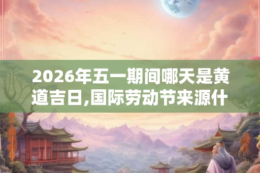 2026年五一期间哪天是黄道吉日,国际劳动节来源什么